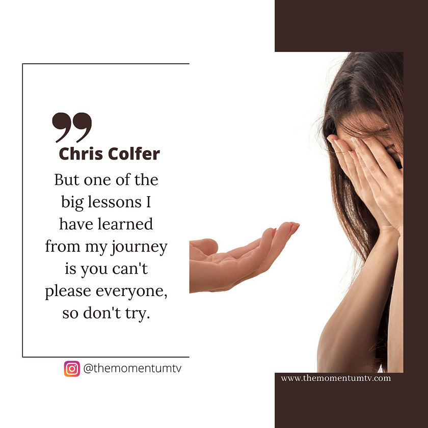 Chris Colfer's quotes